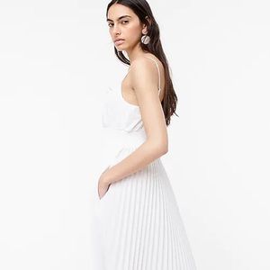 ✨🆕✨J CREW//Smocked-waist pleated dress